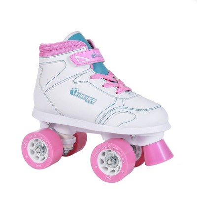 Chicago Girls' Sidewalk Skates - White