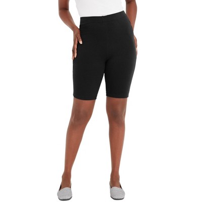 Jessica London Everyday Stretch Cotton Bike Short
