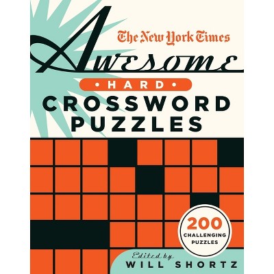 The New York Times Awesome Hard Crossword Puzzles - (Paperback)