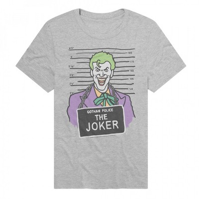 Adult The Joker Mugshot T-Shirt