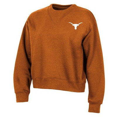 NCAA Texas Longhorns Women's Fashion Fleece Sweatshirt