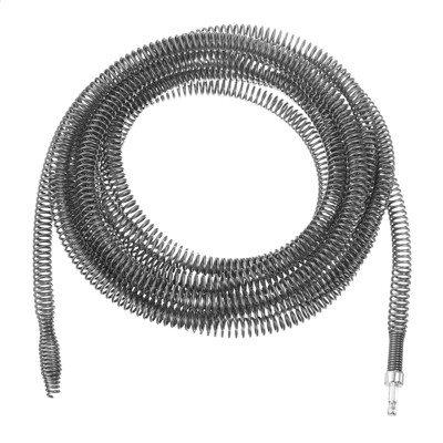 Unique Bargains Spring Cable with Electric Drill Connector Kitchen Drain Augers