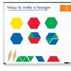 Learning Resources Giant Magnetic Pattern Blocks, Grades PreK+ - 2 of 2