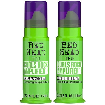 TIGI Bed Head Curls Rock Amplifier Mega Shaping Cream (3.82 oz) For CURLY Hair Definition (PACK OF 2)