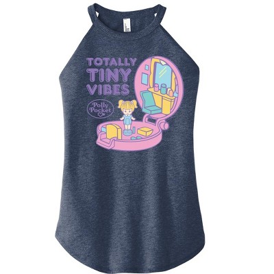 Women's - Polly Pocket - Totally Tiny Vibes Graphic High Neck Tank