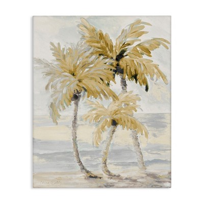 Stupell Industries Neutral Beige Palm Trees, 24" x 30"