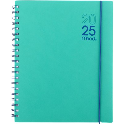 Mead Color Pop LG WM Planner January 2025 - March 2026 Aquatic Awe with Electric Indigo