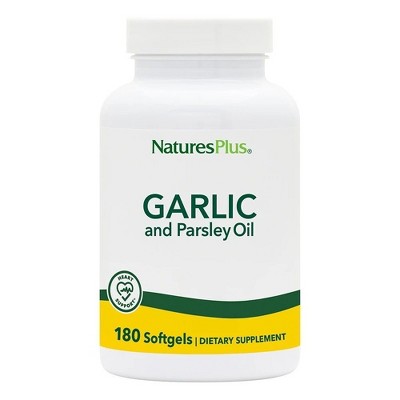 Garlic & Parsley Oil by Nature's Plus  -  180 Softgel