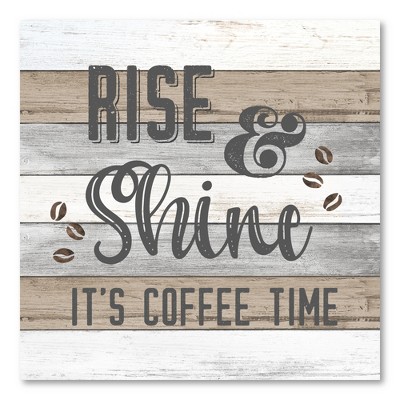 Courtside Market Rise And Shine Gallery-Wrapped Canvas