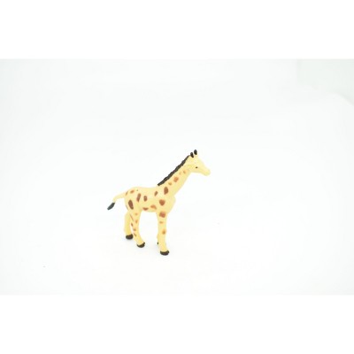 Collectible Wildlife Gifts | West African Giraffe Small Plastic Animal 3 inches tall - F3540 B17