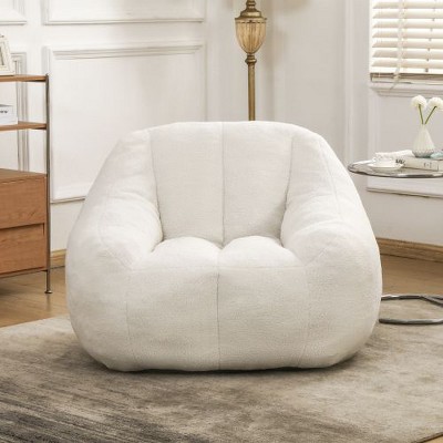 CAVINAS Cozy Bean Bag Chair, Bean Bag Sofa with Memory Foam, for Dorm, Apartment, Living Room