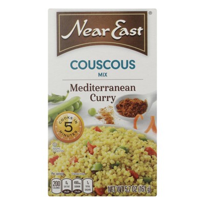 Near East - Couscous Mix - Mediterranean Curry - Case of 12 - 5.7 oz