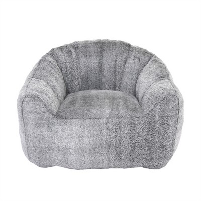 Tramull Large Bean Bag Chair, High-Density Foam Filling, Removable Washable Cover, Lazy Sofa for Living Room, Bedroom, Office