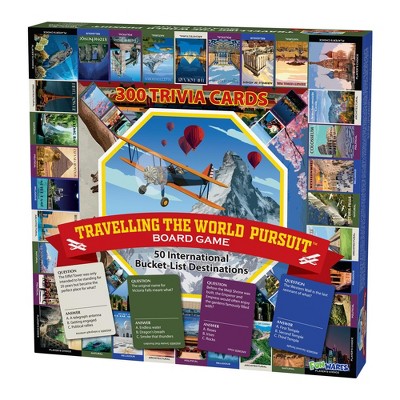 Fun Wares Travelling the World Pursuit Trivia Board Game