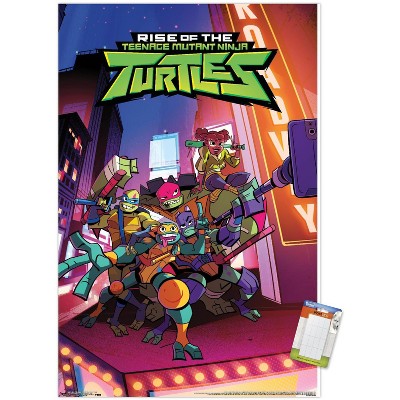 Trends International Nickelodeon Rise of The Teenage Mutant Ninja Turtles - Group Unframed Wall Poster Prints