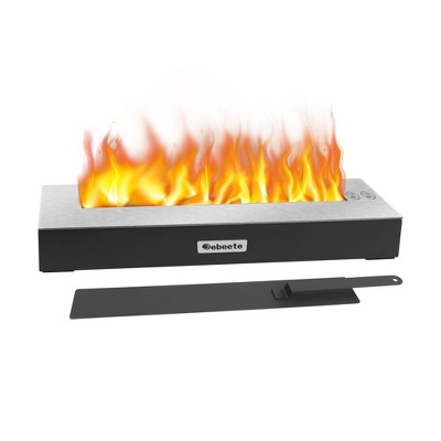 13.7" x 2.1" Bio-Ethanol Tabletop Fireplace, Indoor/Outdoor Smokeless Fire Pit