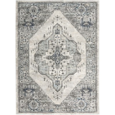 Nourison American Manor Medallion Bordered Indoor Area Rug