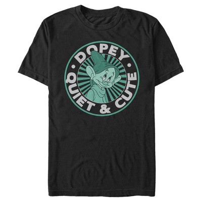 Men's Snow White and the Seven Dwarfs Cute Dopey T-Shirt