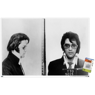 Trends International Elvis Presley - Mugshot Unframed Wall Poster Prints