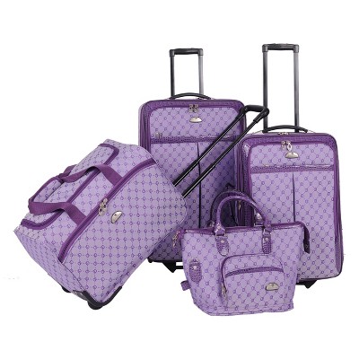 American Flyer Signature 4pc Softside Luggage Set