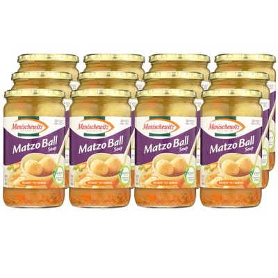 Manischewitz Matzo Ball Soup - Case of 12/24 oz