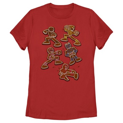 Women's Power Rangers Power Ranger Cookies T-Shirt