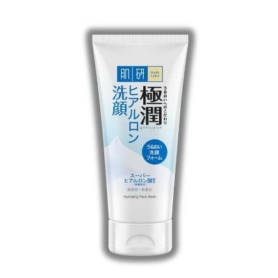 Rohto Hada Labo Gokujyun Hyaluronic Face Cleansing Foam | A gentle cleanser that leaves skin comfortably refreshed. - (3.5 oz)