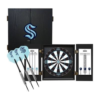 NHL Seattle Kraken Fan's Choice Dartboard Set
