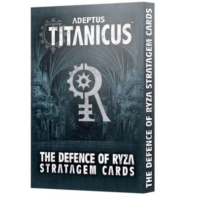 The Defense of Ryza Stratagem Cards Adeptus Titanicus Warhammer
