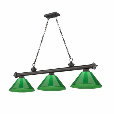 Z-Lite Cordon 3 - Light Chandelier in  Bronze