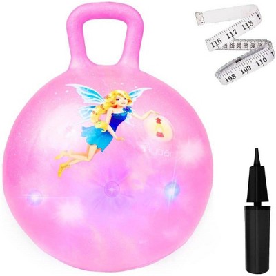 Flybar Pogo Pals Hopper Fairy LED Ball - Pink