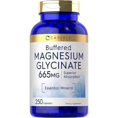 Carlyle Magnesium Glycinate 665mg | 250 Capsules