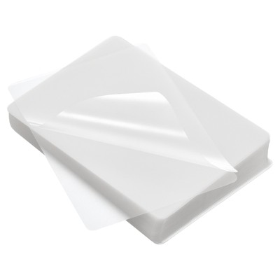 Unique Bargains Transparent Thermal Laminating Pouches for Card Photo Protect DIY 100 Pcs