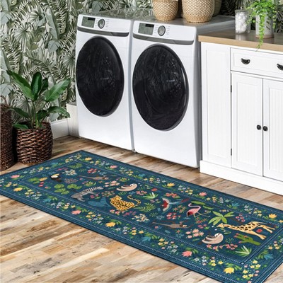 Washable Animal Rug Soft Low Pile Non Slip Large Carpet For Living Room, Nursery, Hallway, Entryway, Nursery, Kids Room