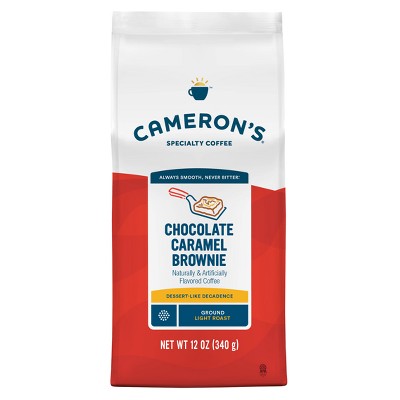 Cameron's Chocolate Caramel Brownie Light Roast Ground Coffee - 12oz