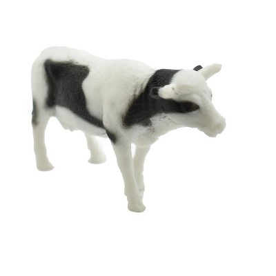 Collectible Wildlife Gifts | Cow, Dairy Realistic Small Toy Model Plastic Replica Barn Farm Animal, Kids Educational Gift 4.5" F1845 B139
