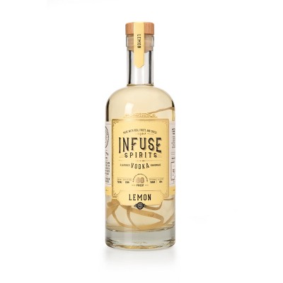 Infuse Spirits Lemon Vodka - 750ml Bottle