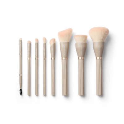 Sonia Kashuk™ Limited Edition Ribbed Complete Makeup Brush Set - 8ct