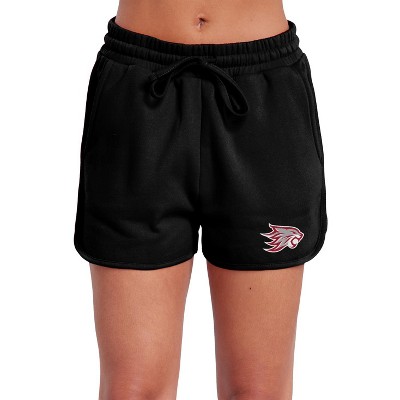 Women's California State University, Chico Primary Logo Casual Drawstring Cotton Sweat Shorts With Pockets
