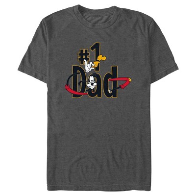 Men's Mickey & Friends Father's Day Goofy #1 Dad T-Shirt