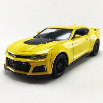 KiNSMART 2017 Chevrolet Chevy Camaro ZL 1 Yellow Color 1:38 DieCast Model Toy Car Collectible
