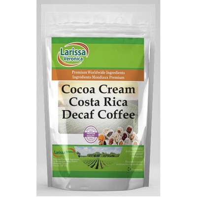 Larissa Veronica Cocoa Cream Costa Rica Decaf Coffee (Gourmet, Naturally Flavored, Whole Coffee Beans) (16 oz, ZIN: 550010)