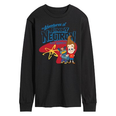 Men's - Jimmy Neutron - Adventures of Jimmy Neutron Long Sleeve Graphic T-Shirt