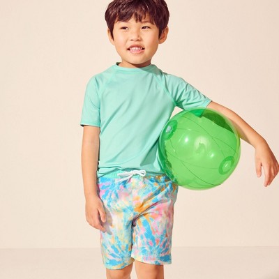 Lands' End Kids Short Sleeve UPF 50 Sun Protection Rash Guard