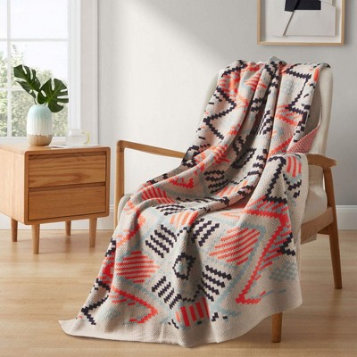 Peace Nest 50"x60" Diamond Knit Throw Blanket