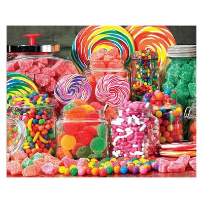 Springbok Candy Galore Puzzle - 1000pc: Jigsaw Puzzle with Food Theme, Paperboard Material, 24"x30" Assembled Size
