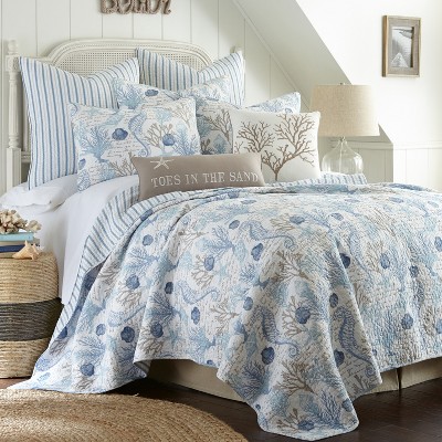 Galapagos Quilt and Pillow Sham Set - Levtex Home