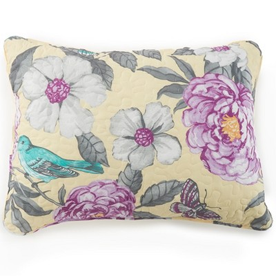 The Lakeside Collection Valentina Quilted Bedding Ensemble - Sham 1 Pieces