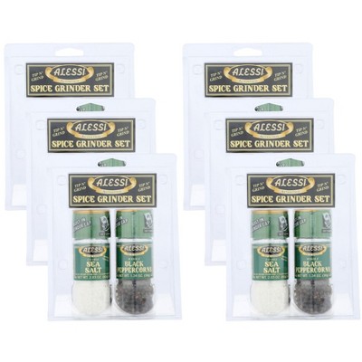 Alessi Small Grinder Set - 6 pack, 2 pc