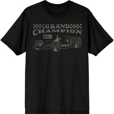 Formula One Grand Champion F1 Car Adult Crew Neck Short Sleeve Tee